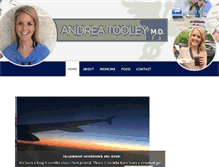 Tablet Screenshot of andreatooley.com